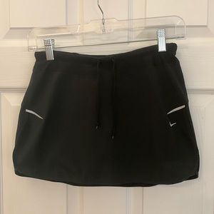 Nike black tennis skirt Sz XS